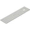Staffa di fissaggio piatta acciaio zincato 160x40 mm 10 pz