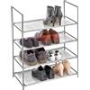 Domopak Living Scaffale per scarpe Domopak Living 4 ripiani 58,5x28,5x70 cm