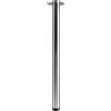 Gamba da tavolo con piastra di montaggio in acciaio inox Ø 60 x H 900 mm