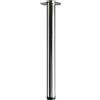 Gamba da tavolo con piastra di montaggio in acciaio inox Ø 60 x H 700 mm