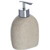 Dispenser sapone Wenko Puro grigio pietra 295 ml