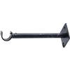 Supporto a parete estensibile 1 via Long nero Ø 2 cm L 15-20 cm