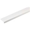 Arcansas Profilo angolare a L 1 m 20x10x1 mm in pvc bianco opaco