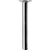 - Gambo da tavolo con piastra di montaggio Hettich Ø 30 x H 300 mm cromato