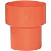 Riduzione conica concentrica in PVC arancione Ø 80 - 100 mm