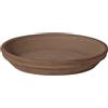Deroma Sottovaso in terracotta Deroma Standard moka Ø 11 cm