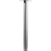 Gamba da tavolo in acciaio Hettich Ø 50 x H 600-900 mm colore argento