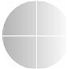 Kit specchi a filo lucido Simply 15 cm x 15 cm 4 pz