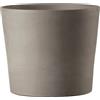 Deroma Vaso cilindrico in terracotta grafite Ø 35,7 cm