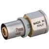 Raccordo dritto a pressare per multistrato 1/2`` F x 16 mm