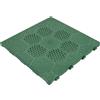 Piastrella da esterno autobloccante in polipropilene Easy line verde 40x40 cm