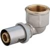 Gomito a pressare per multistrato 1/2" F x 20 mm