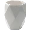 Portaspazzolini Dalia in ceramica bianco