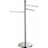 - Porta asciugamani da terra Saria OBI H 90 cm cromo