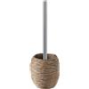 Portascopino bagno Idra H 40 cm beige
