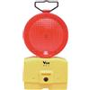 Lampeggiatore per cantiere led luce fissa rossa