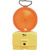 Lampeggiatore per cantiere led luce intermittente gialloambra