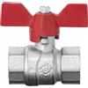 Valvola a sfera 1/2" FF con farfalla