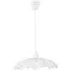 Lampadario a sospensione Cashmere E27 bianco 42x110 cm