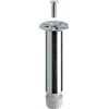 Piedino per mobili Hettich acciaio con vite M10 L 150-160 x Ø 30 mm