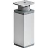 Piedino mobili angolare Hettich acciaio L 100-115 x H 40 x Ø 40 mm