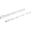 - Guida a rulli in acciaio verniciato bianco 400 mm 15kg