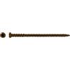 - Vite per legno testa cilindrica T20 marrone 5x40 mm 40 pz