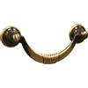 Maniglia in zama interasse 64 mm bronzo satinato