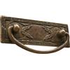 - Maniglia in zama interasse 64 mm bronzo