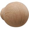 Pomolo in faggio Ø 22 mm grezzo