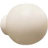 Pomolo in faggio Ø 22 mm laccato bianco