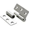 Chiavistello per mobile Hettich 50x40 mm sinistra nichelata