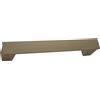 Maniglia in abs 147 mm interasse 128 mm inox