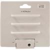 Kit 3 maniglie in zama interasse 96 mm bianco verniciato