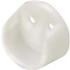 Hettich Supporto tubo appendiabiti rotondo plastica Ø 2 cm bianco