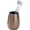 Portaspazzolini Wenko Marrakesh in ceramica marrone