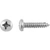 Vite ferro autofilettante testa bombata ph din7981 inox mm 4,2x25mm