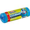 Sacchi spazzatura antiforo Domopak Spazzy 28 l azzurro 20 pz