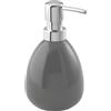Wenko Dispenser sapone Polaris in ceramica grigio