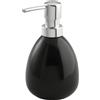 Wenko Dispenser sapone Polaris in ceramica nero
