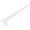 Supporto monoforo bianco 35 cm
