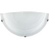 Applique Duna 30x8,5 cm bianco