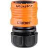 Claber raccordo automatico con Aquastop per tubi da 1/2"