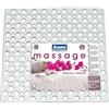Bama Tappeto antiscivolo doccia bianco 53x53 cm