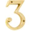 - Numero civico 3 in stile inglese