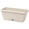Cassetta Terrae con sottocassetta in plastica 60x20x16,7 cm bianco pietra