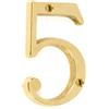 - Numero civico 5 in stile inglese