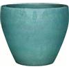 Vaso in ceramica verde 35x35x30 cm