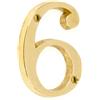Numero civico 6-9 in stile inglese