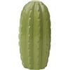 OBI Outdoor Living Decoro cactus ovale in ceramica verde